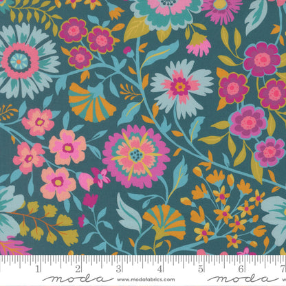 Parlor (Crystal Manning) - Fleuri Paon - Moda