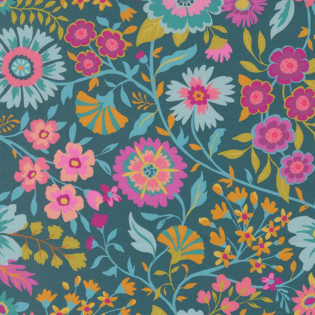 Parlor (Crystal Manning) - Fleuri Paon - Moda
