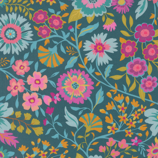 Parlor (Crystal Manning) - Fleuri Paon - Moda