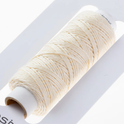 Cosmo Hidamari Sashiko Solid Thread 30 Meters - Pearl White