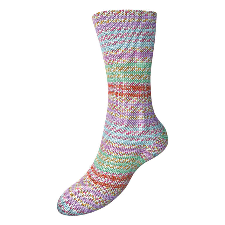 Fil à Chaussettes Fortissima Coton - Frühlings Gruss