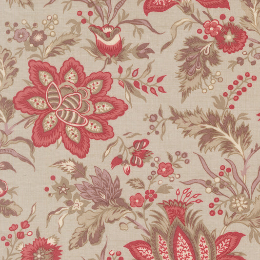 Fleur De Paris (French General) - Smoke Main Print - Moda