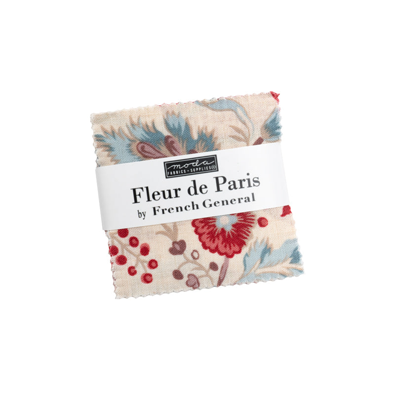 Fleur De Paris (French General) - 2.5" Mini Charms - Moda
