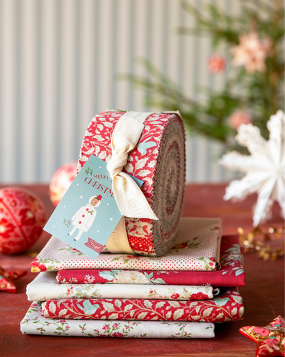 **PRE-ORDER** Merry Little Christmas - 2.5" Fabric Roll - Tilda