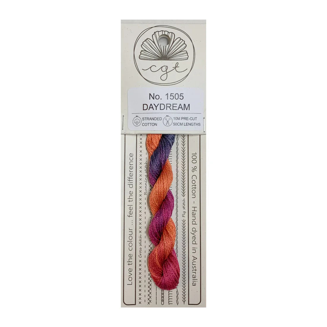 1505 Daydream - Fils à broder pré-coupés Mouliné - Cottage Garden Threads