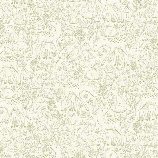 Little Ones - Etched Green - Makower UK