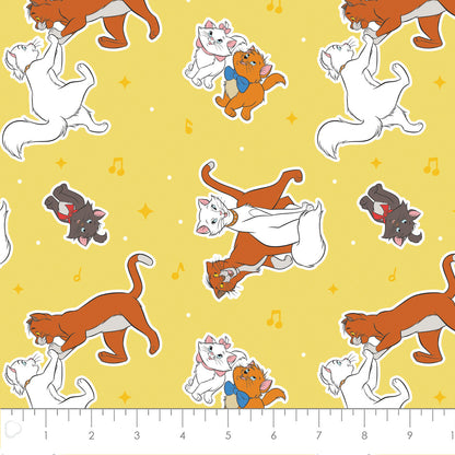 The Aristocats - Aristocats Toss - Camelot Fabric