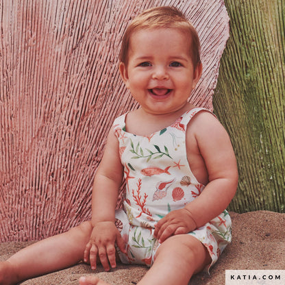 Poplin Coral Reef- Katia