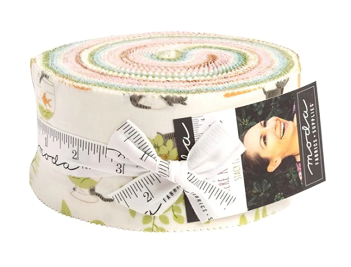 Here Kitty Kitty By Stacy Iest Hsu - (2.5" x 42-44") Jelly Roll - Moda