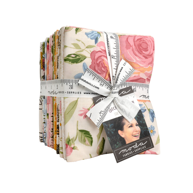 My Secret Garden (Stacy Iest Hsu) - Fat Quarter Bundle 26pcs + 1 Panel (36"x43") - Moda