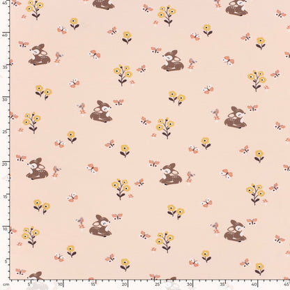 JERSEY OEKO-TEX Pink Deers