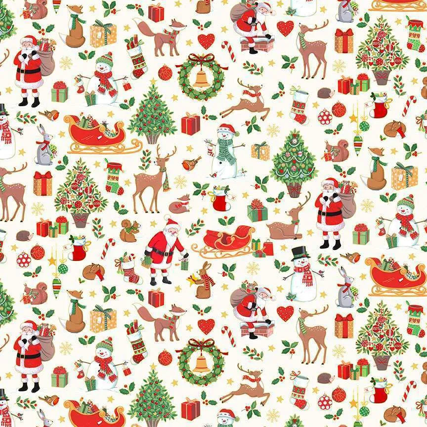 Merry Christmas - Icon Montage - Makower UK