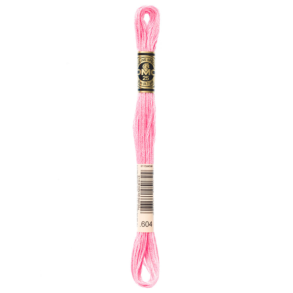 DMC Cotton 6 Strand Floss 8m - 604