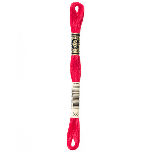 DMC Cotton 6 Strand Floss 8m - 666
