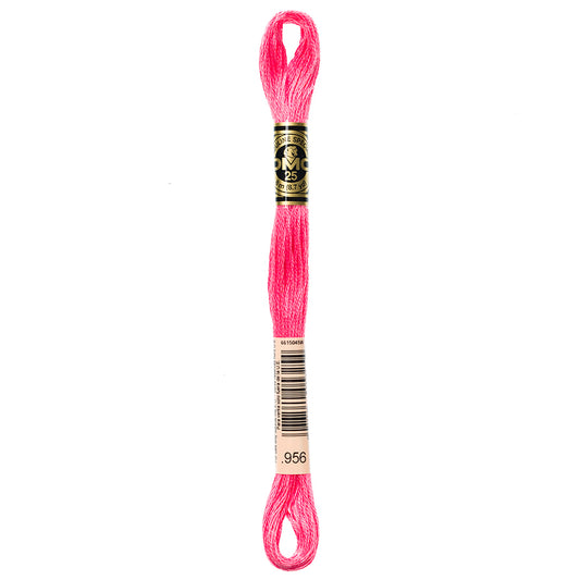 DMC Cotton 6 Strand Floss 8m - 956