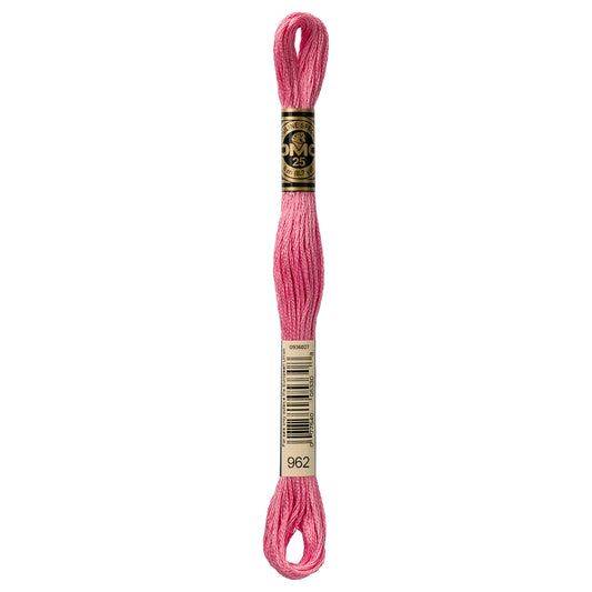 DMC Cotton 6 Strand Floss 8m - 962