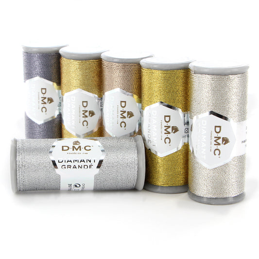 DMC Diamant Grande Metallic Thread 20m