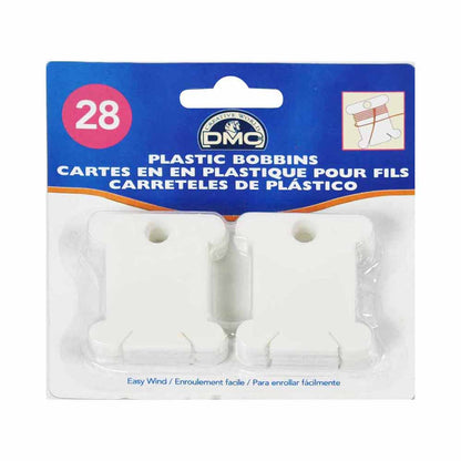 DMC Bobines en plastique - paquet de 28