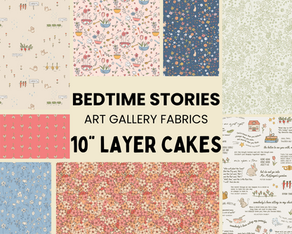 Bedtime Stories - 10" Layer Cake - Art Gallery Fabrics