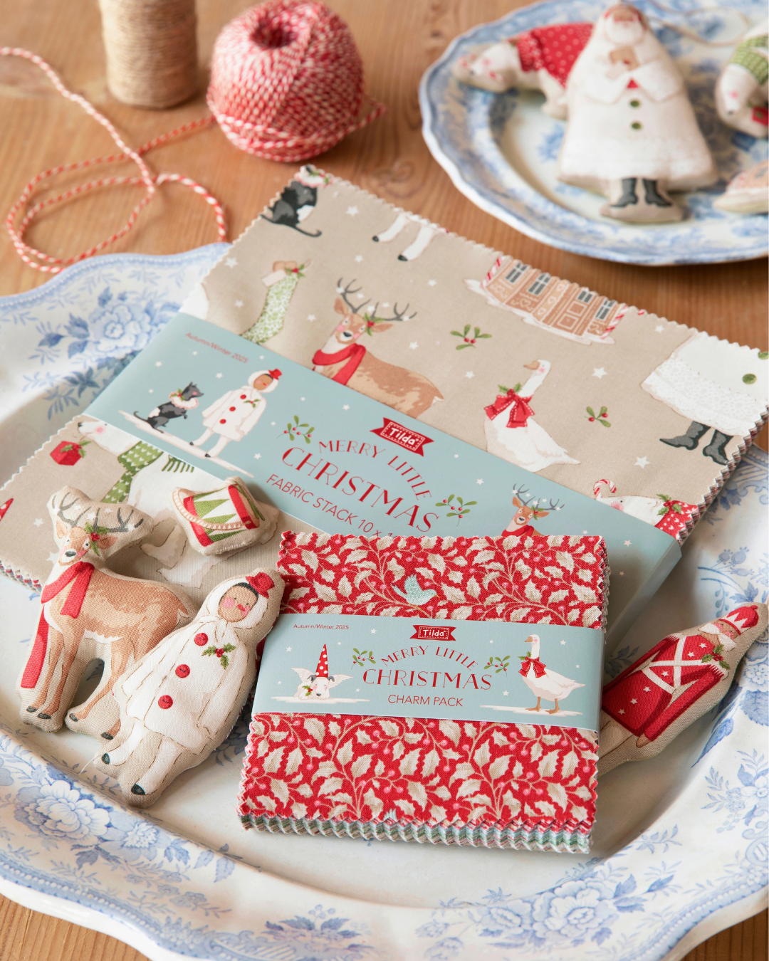 **PRE-ORDER** Merry Little Christmas - 10" Fabric Stack - Tilda