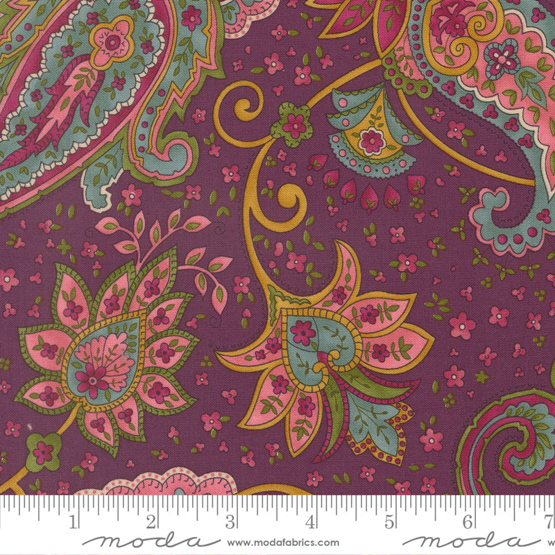 Chelsea Garden - Plum Main Print - Moda