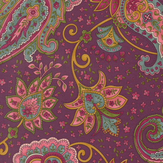Chelsea Garden - Plum Main Print - Moda