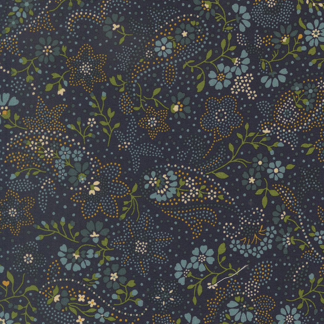 Chelsea Garden - Midnight Drizzle - Moda