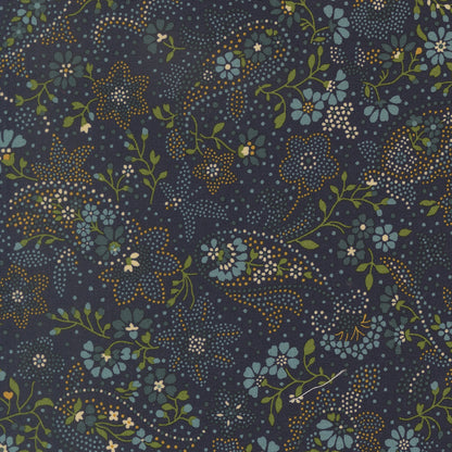 Chelsea Garden - Midnight Drizzle - Moda