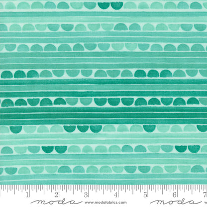 1CANOE2 Kindred - Aqua Stripes - Moda