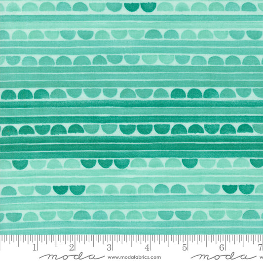 1CANOE2 Kindred - Aqua Stripes - Moda