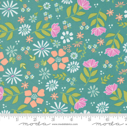 Laguna Sunrise (Sherri & Chelsi)- Teal - Moda