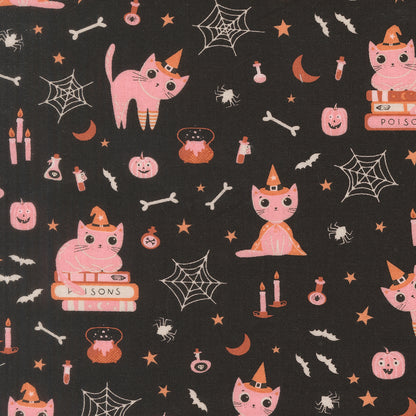 Purrs and Boos (Elena Amo) - Black Cat Main - Moda