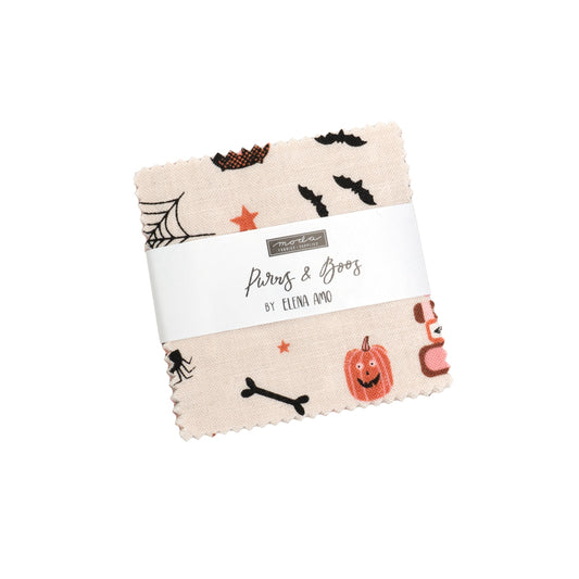 Purrs And Boos (Elena Amo) - 2.5" Mini Charms - Moda