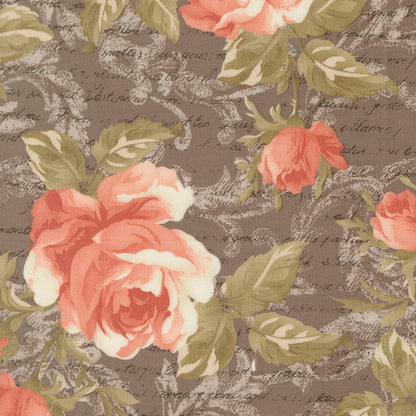 **PRE-ORDER** Dearly Beloved - Floral Writing (Dovetail) - 3 Sisters (Moda)