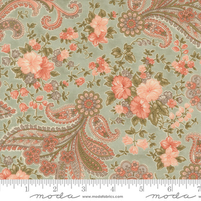**PRE-ORDER** Dearly Beloved - Paisley (Mist) - 3 Sisters (Moda)