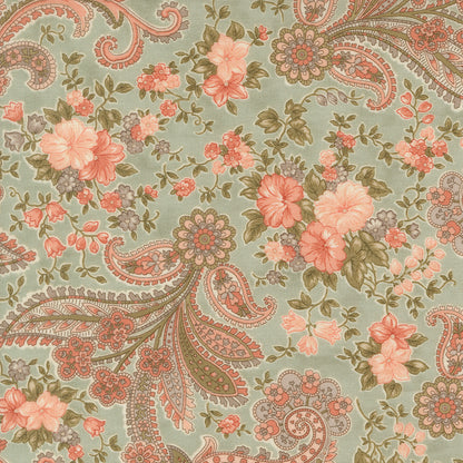 **PRE-ORDER** Dearly Beloved - Paisley (Mist) - 3 Sisters (Moda)