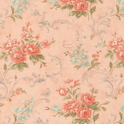 **PRÉCOMMANDE** Dearly Beloved - Floral Swirls (Blush) - 3 Sisters (Moda)