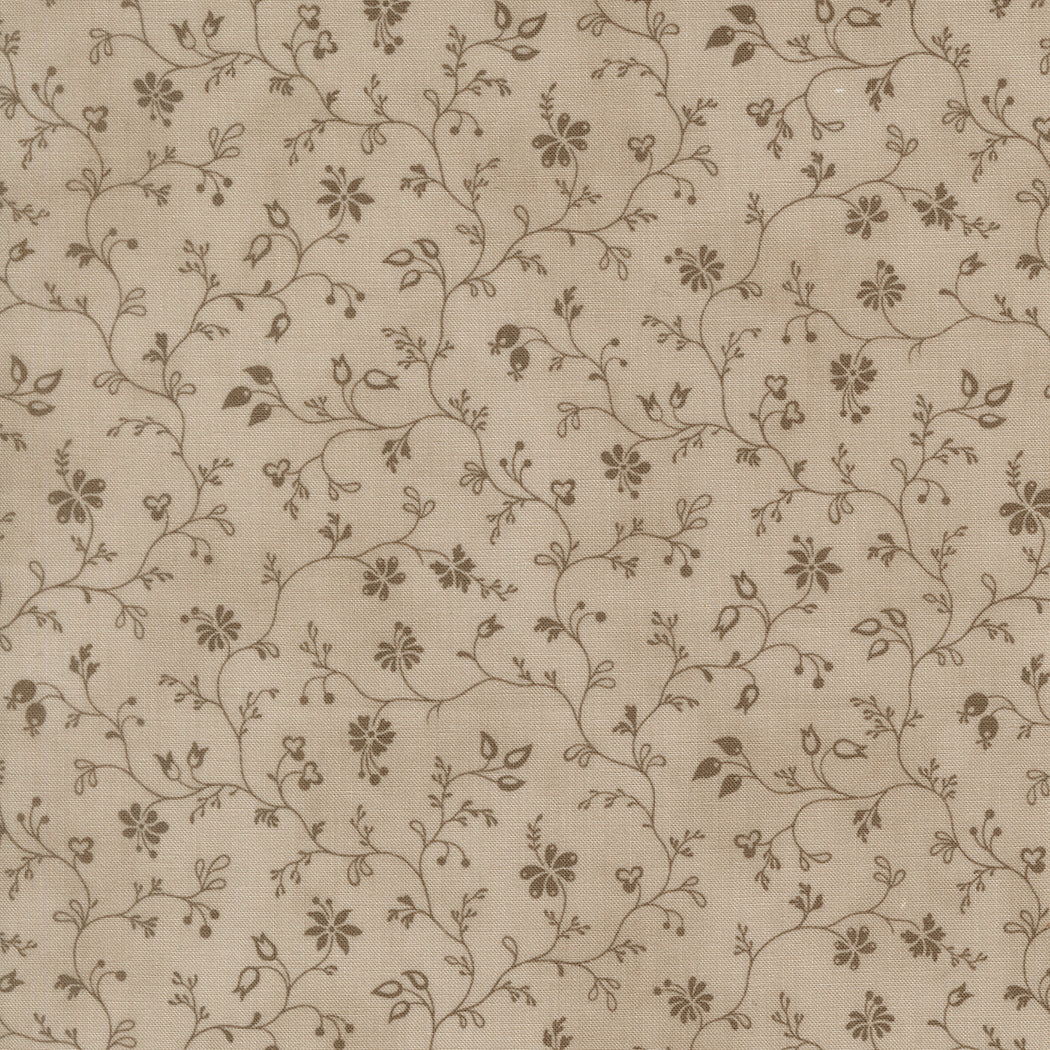 **PRE-ORDER** Dearly Beloved - Small Floral (Whisper) - 3 Sisters (Moda)