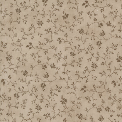 **PRE-ORDER** Dearly Beloved - Small Floral (Whisper) - 3 Sisters (Moda)