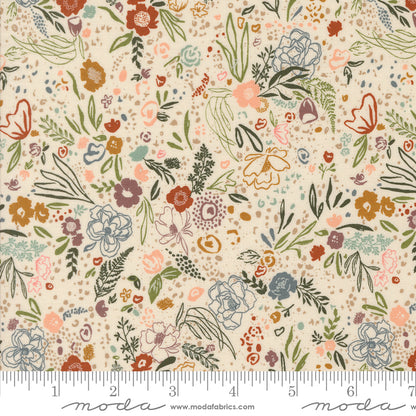 Foraged Found & Hand Me Down (Fancy That Design House) - Eggshell - Moda