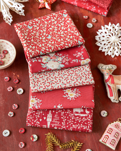 **PRE-ORDER** Merry Little Christmas - Fat Quarter Bundle 20 fabrics ~ 20"x22" - Tilda