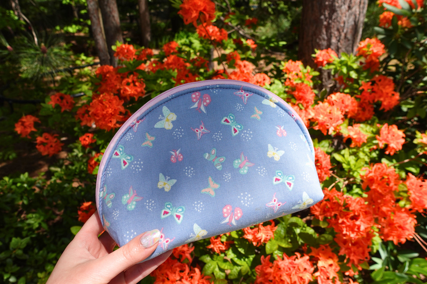 Poppy & Posey - Butterflies Periwinkle - Riley Blake Designs