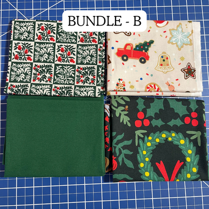 Christmas Fat Quarter Bundles (4 fat quarters for the price of 3)