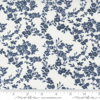 Nantucket Summer (Camille Roskelley) - Cream Navy - Moda