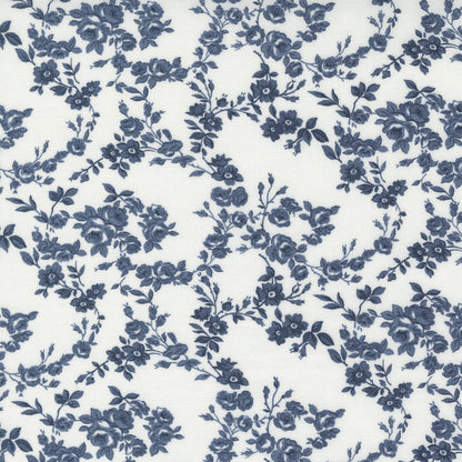 Nantucket Summer (Camille Roskelley) - Cream Navy - Moda