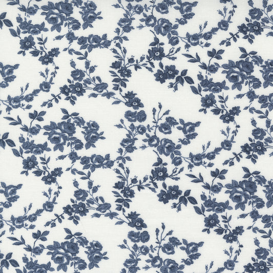 Nantucket Summer (Camille Roskelley) - Cream Navy - Moda