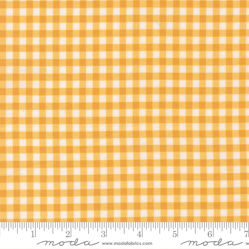 Lucky (Sweetwater) - Gingham Jaune - Moda