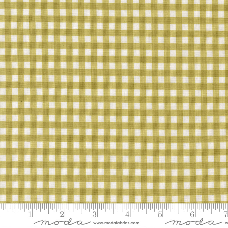 Lucky (Sweetwater) - Gingham Vert - Moda