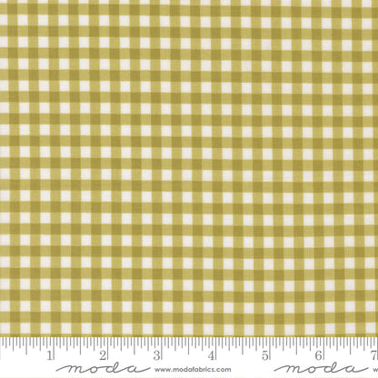 Lucky (Sweetwater) - Gingham Vert - Moda