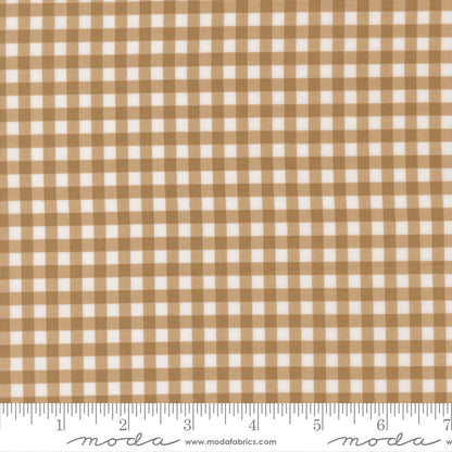 Lucky (Sweetwater) - Gingham Brun - Moda